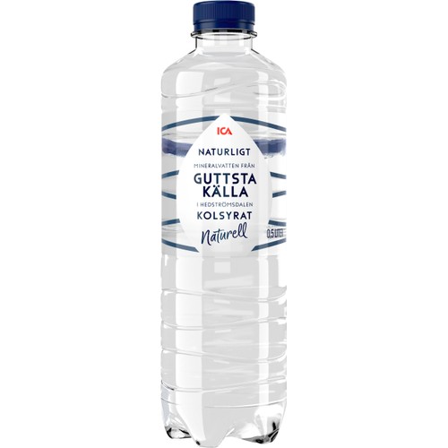 Vatten Kolsyrad Naturell 50cl ICA