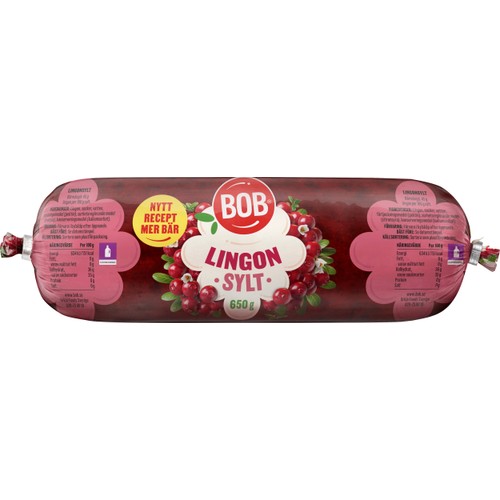 Lingonsylt Refill 650g BOB
