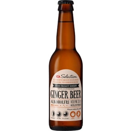 Ginger Beer light Alkoholfri 33cl ICA Selection
