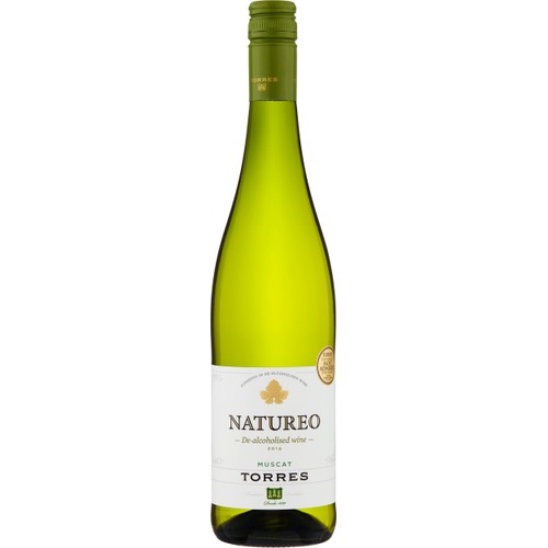 Natureo Muscat Vitt vin Alkoholfri 75cl Torres