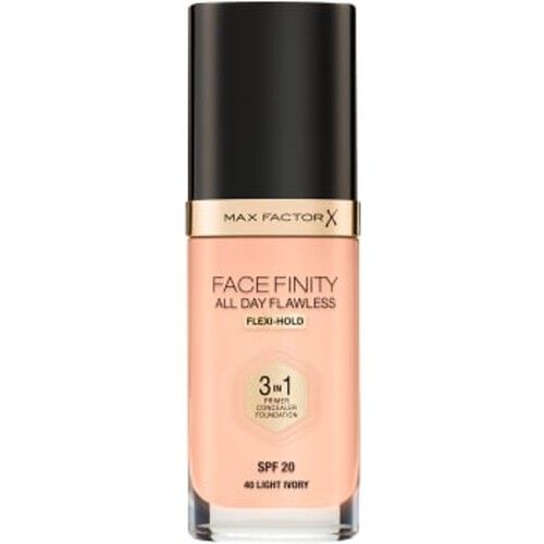 Foundation All day flawless 40 Light Ivory 30ml Isadora