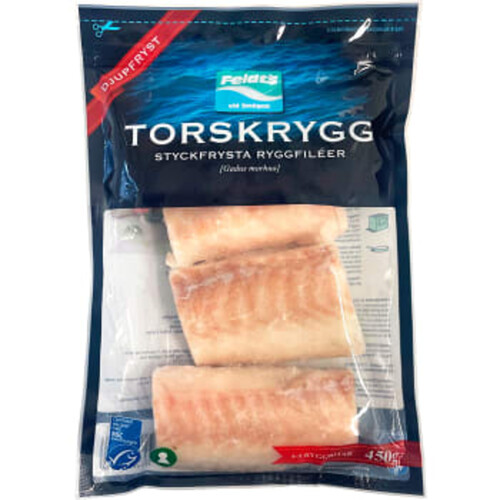 Torskrygg 450g Feldt's