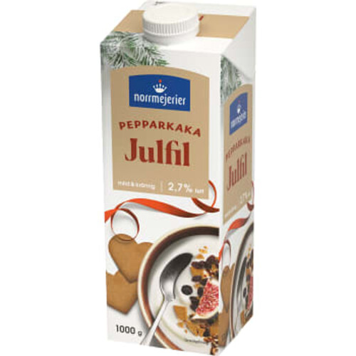 Julfil Pepparkaka 2,7% 1000g Norrmejerier