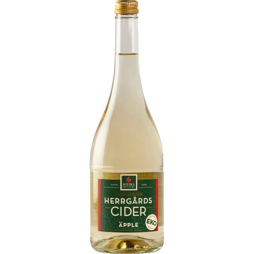 Herrgårdscider Äpple Ekologisk 75cl Kiviks Musteri