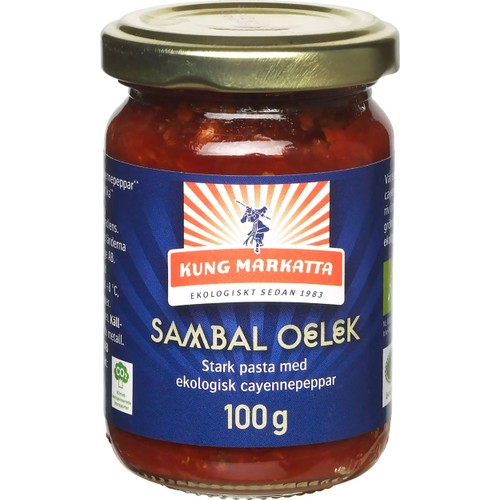 Sambal oelek Ekologisk 100g Kung Markatta
