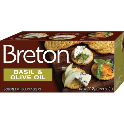 Breton Olivolja & basilika 112g Dare