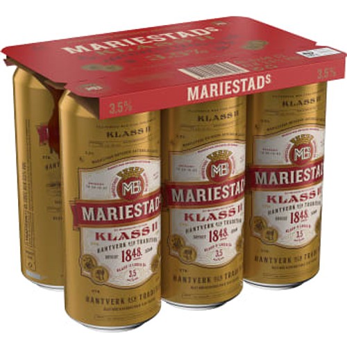 Öl 3,5% 50cl 6-p Mariestads 