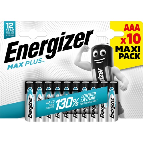 Batteri AAA 10-p Energizer Max Plus