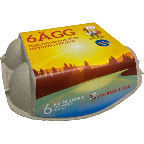 Ägg Frigående M/L 6-p Yttertavleägg