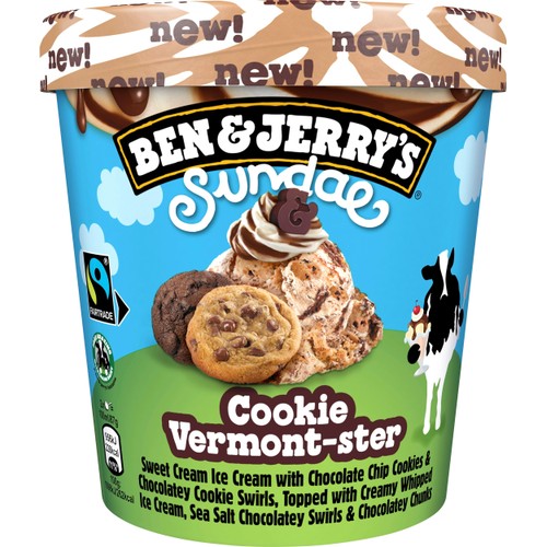 Cookie Vermont-ster 427ml Ben & Jerrys