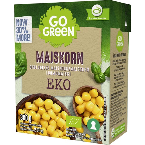 Majskorn Ekologisk 230g GoGreen