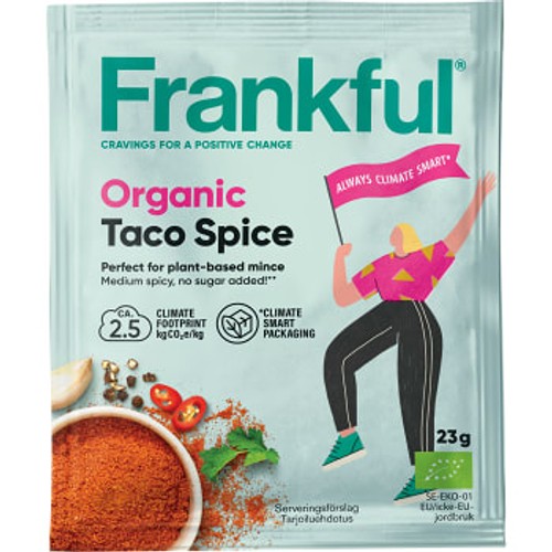 Tacokrydda Ekologisk 23g Frankful