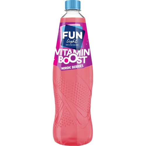 Dryck, light Vitamin Boost Nordic Berries 80cl Fun Light