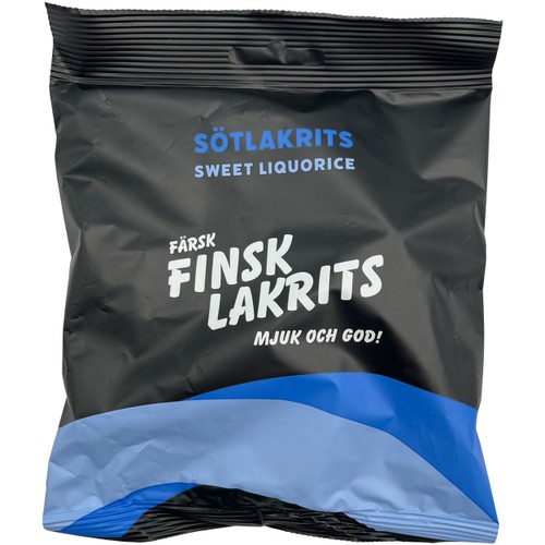 Sötlakrits 215g Finsk Lakrits