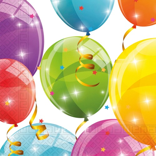 Servett Ballong 33cm 20-p