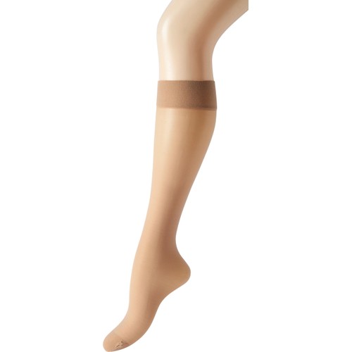 Knästrumpa 2p 40D Daily Support beige onesize mywear