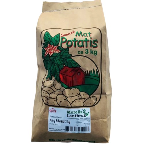 Potatis King Edward 3kg Morells Lantbruk AB