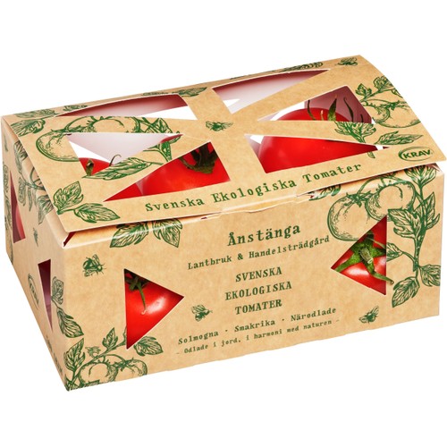 Tomater runda eko 500g Klass 1