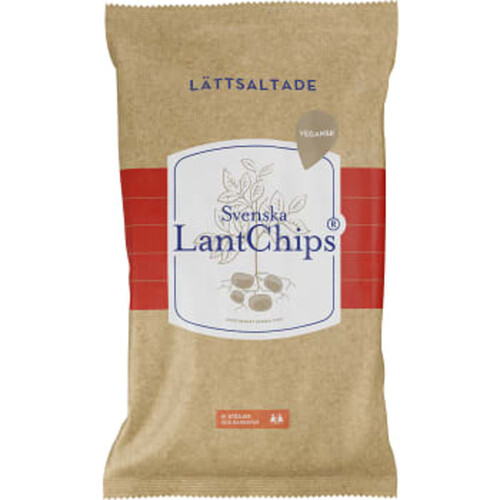 LantChips Lättsaltade 200g LantChips