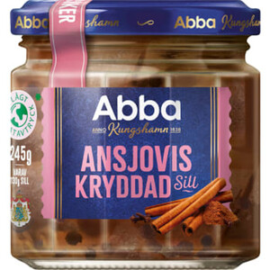 Sill ansjoviskryddad 245g Abba