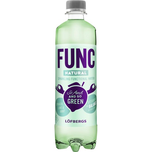 Vatten lätt kolsyrat Func Balance 50cl Löfbergs
