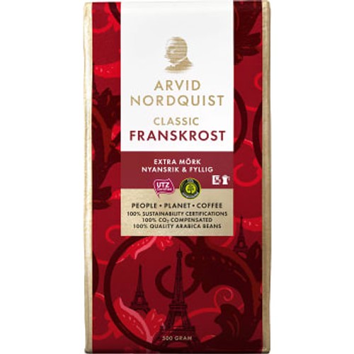Bryggkaffe Franskrost 500g Arvid Nordquist Classic