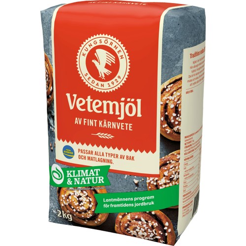 Vetemjöl 2kg Kungsörnen
