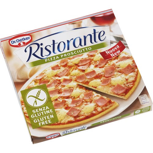 Pizza Ristorante Prosciutto Glutenfri Fryst 345g Dr. Oetker
