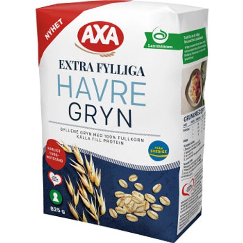 Extra Fylliga Havregryn 825g AXA