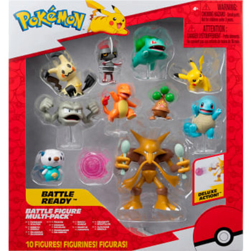 Battle figurer 10-p Pokemon