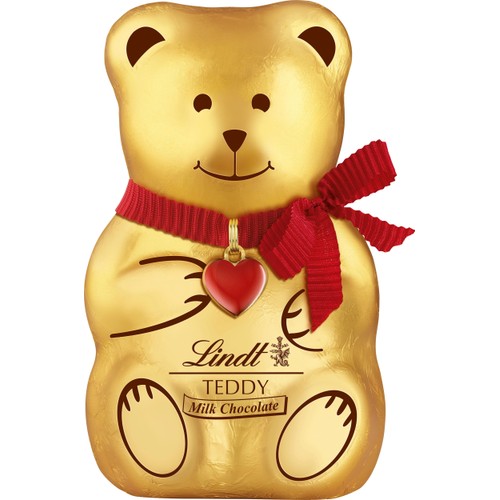 Chokladnalle TEDDY Jul guld 100g Lindt