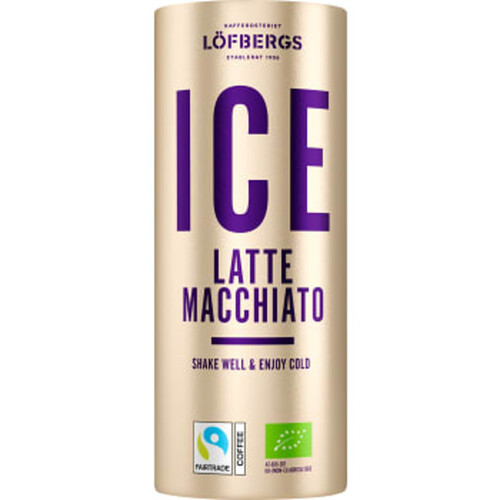 Iskaffe Latte Macchiato Ekologisk 230ml Löfbergs