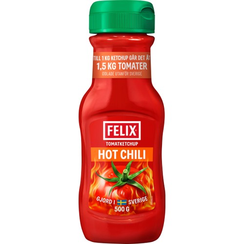 Ketchup Hot chili 500g Felix
