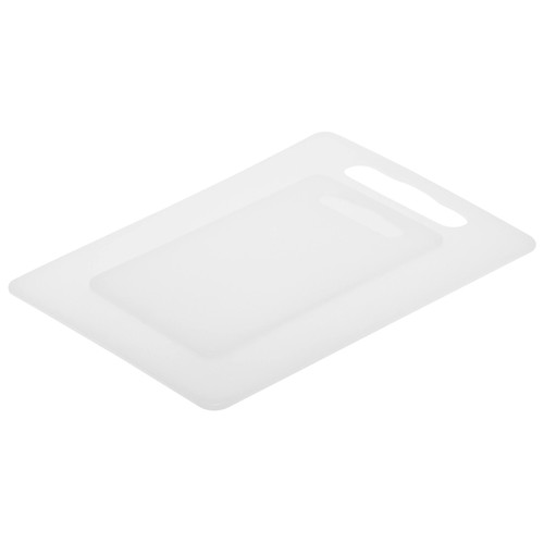 Skärbrädor Plast Vit 14x24cm/4x34cm 2-p ICA Basic