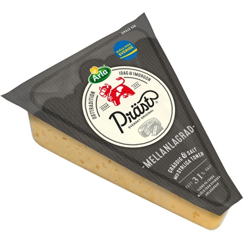 Präst® ost  mellan 31% ca 720g Arla Ko®