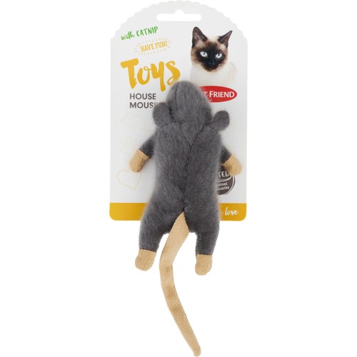 Kattleksak House Mouse 1-p Best friend