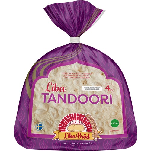 Tandoori fryst 280g Liba Bröd