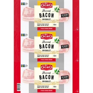Bacon 3-pack 420g Scan