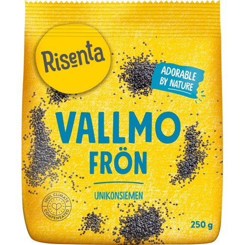 Vallmofrön 250g Risenta
