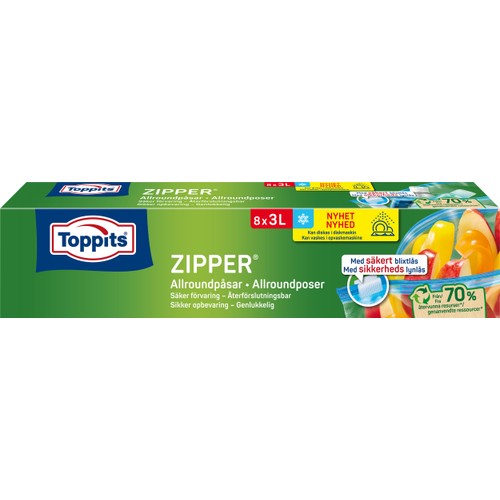 Zipper 3l 8-p Toppits