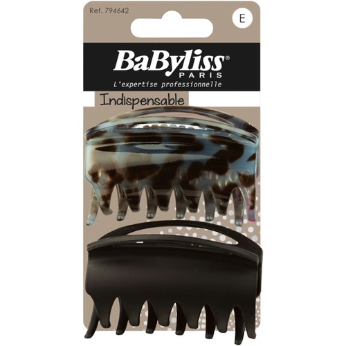 Krokoklämma Anti-glid 2-pack BaByliss