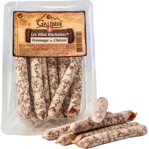 Salami Saucisson Mini Buchettes Chèvre Galibier 120g Hugo Ericson Ost