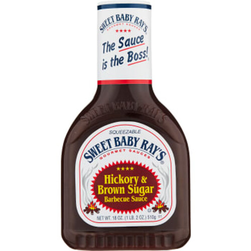 BBQ Sauce Hickory & Brown Sugar 510g Sweet Baby Rays