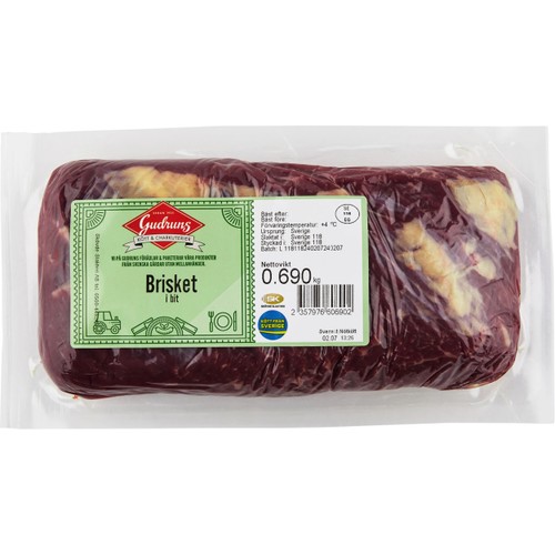 Brisket ca 1,3kg Gudruns