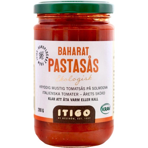Pastasås Baharat Eko 280g KRAV Itigo