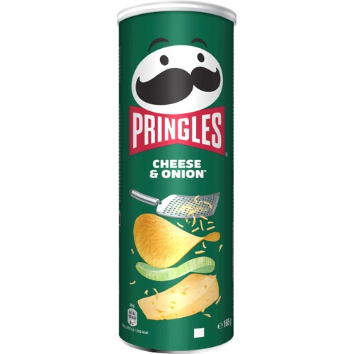Chips Cheese & Onion 165g Pringles