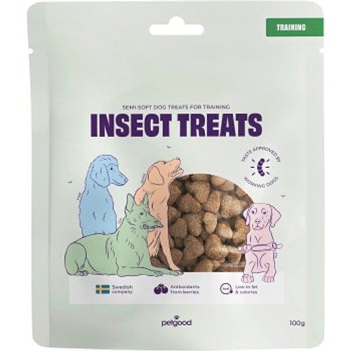 Hundgodis insekter 100g Petgood