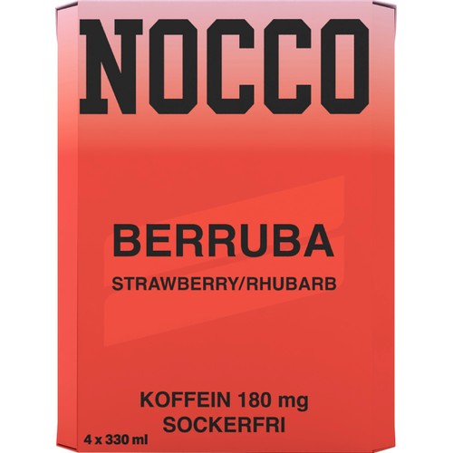 Energidryck Berruba 33cl 4-p Nocco