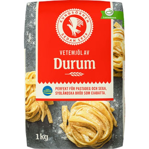 Durumvetemjöl 1kg Kungsörnen