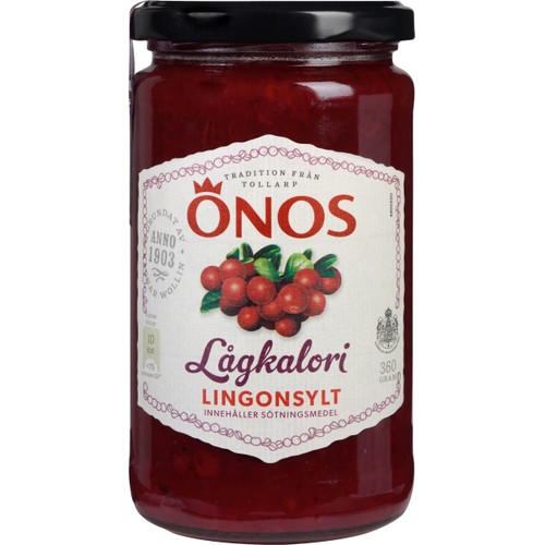 Lågkalori Lingonsylt 360g Önos